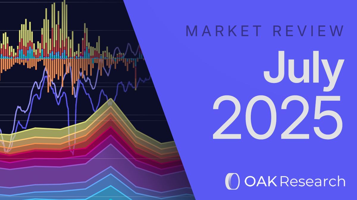 Crypto Market Report July 2025: Bitcoin (BTC) at ATH | OAK Research